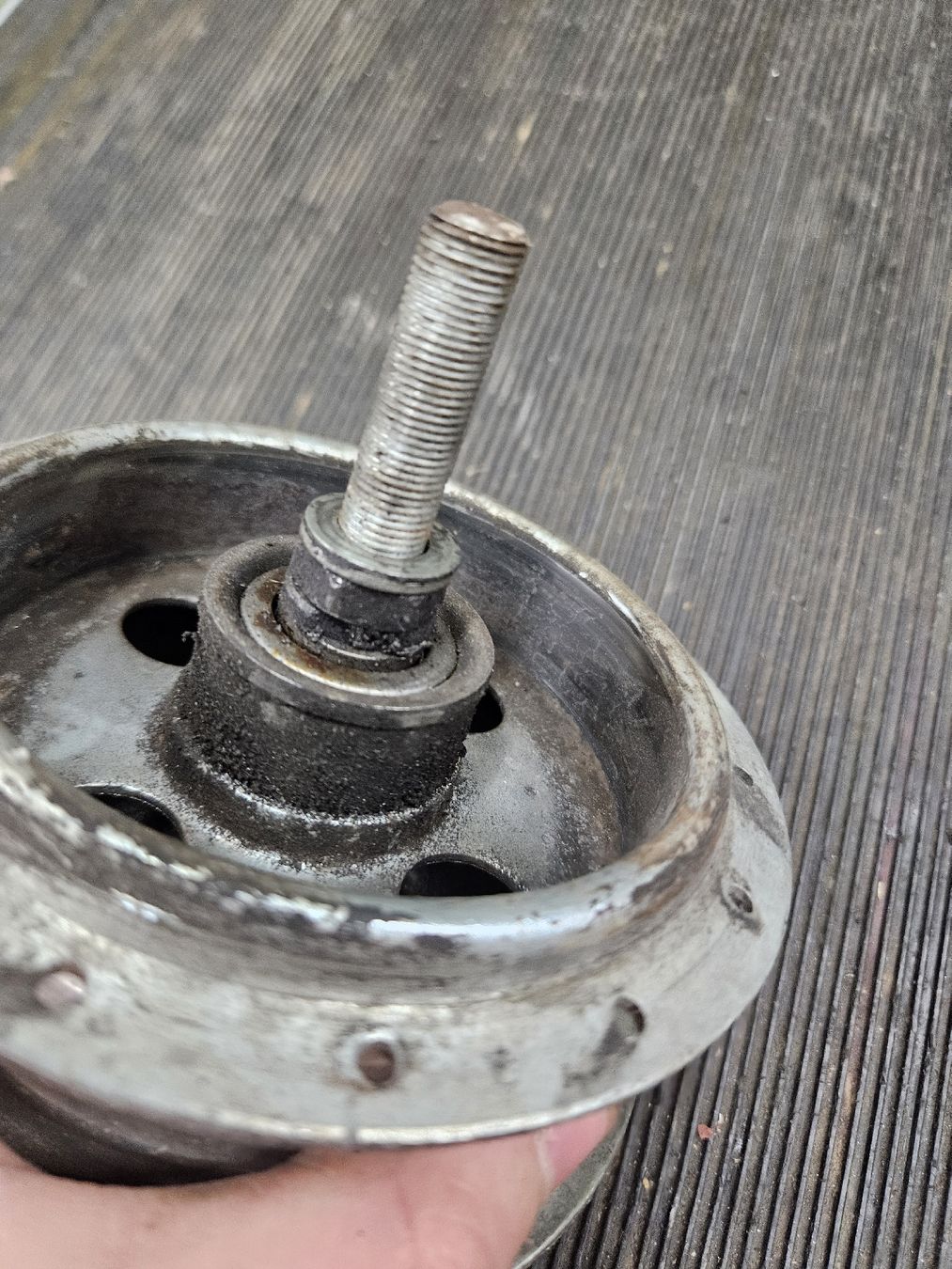 Piaggio Pièces pour mobylette: Piaggio Ciao Vorderrad Speichennabe  – D'occasion à Mellingen par Mech-Service 4