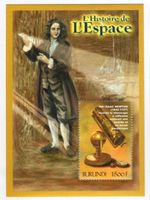 Block "Isaac Newton. Astronomie". Burundi.