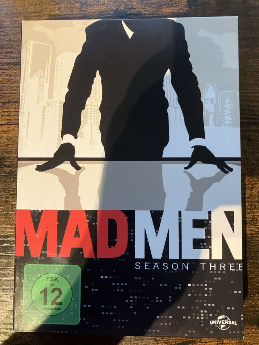 Tutti i DVDs: Mad Men Staffel drei DVD – Usato da Glarus venduto da Jhuber78