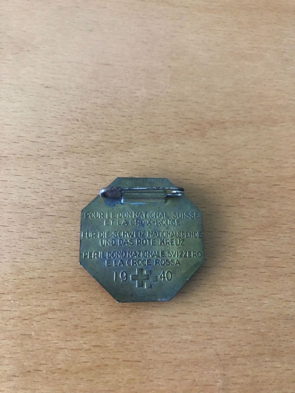 Medaglie: Abzeichen Schweiz 1940, Nationalspende – Usato da Hattenhausen venduto da Topas00 1