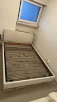 Bett (für 140x200 Matratze)inklusive Lehne und Lattenrost
