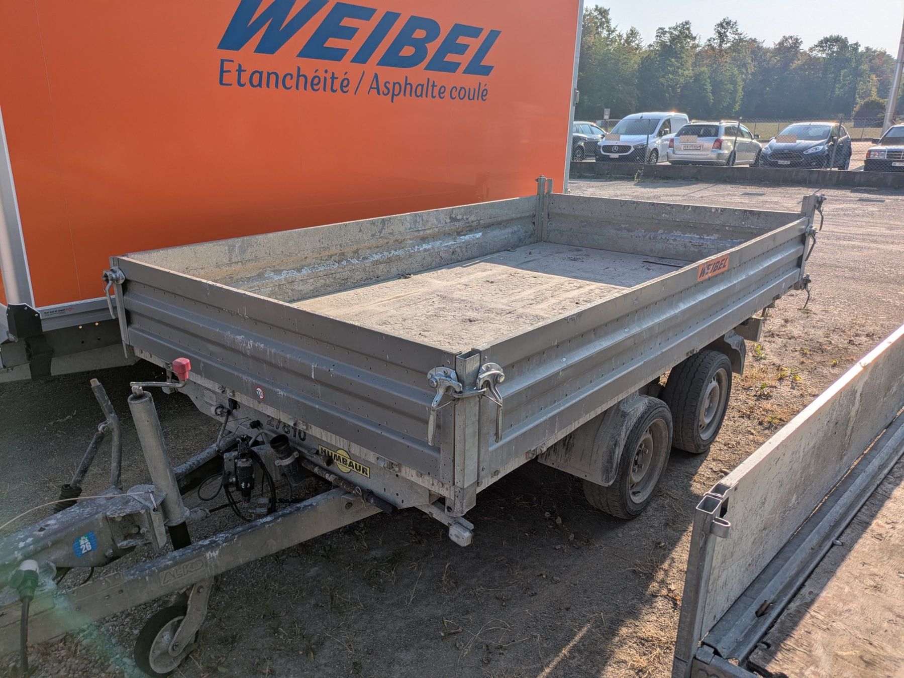 Humbaur Anhänger: Anhänger HUMBAUR HTK 3500 – Gebraucht aus Flamatt von WeibelAG 1