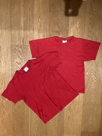 2x Nike T-Shirt Rot Grösse ~M