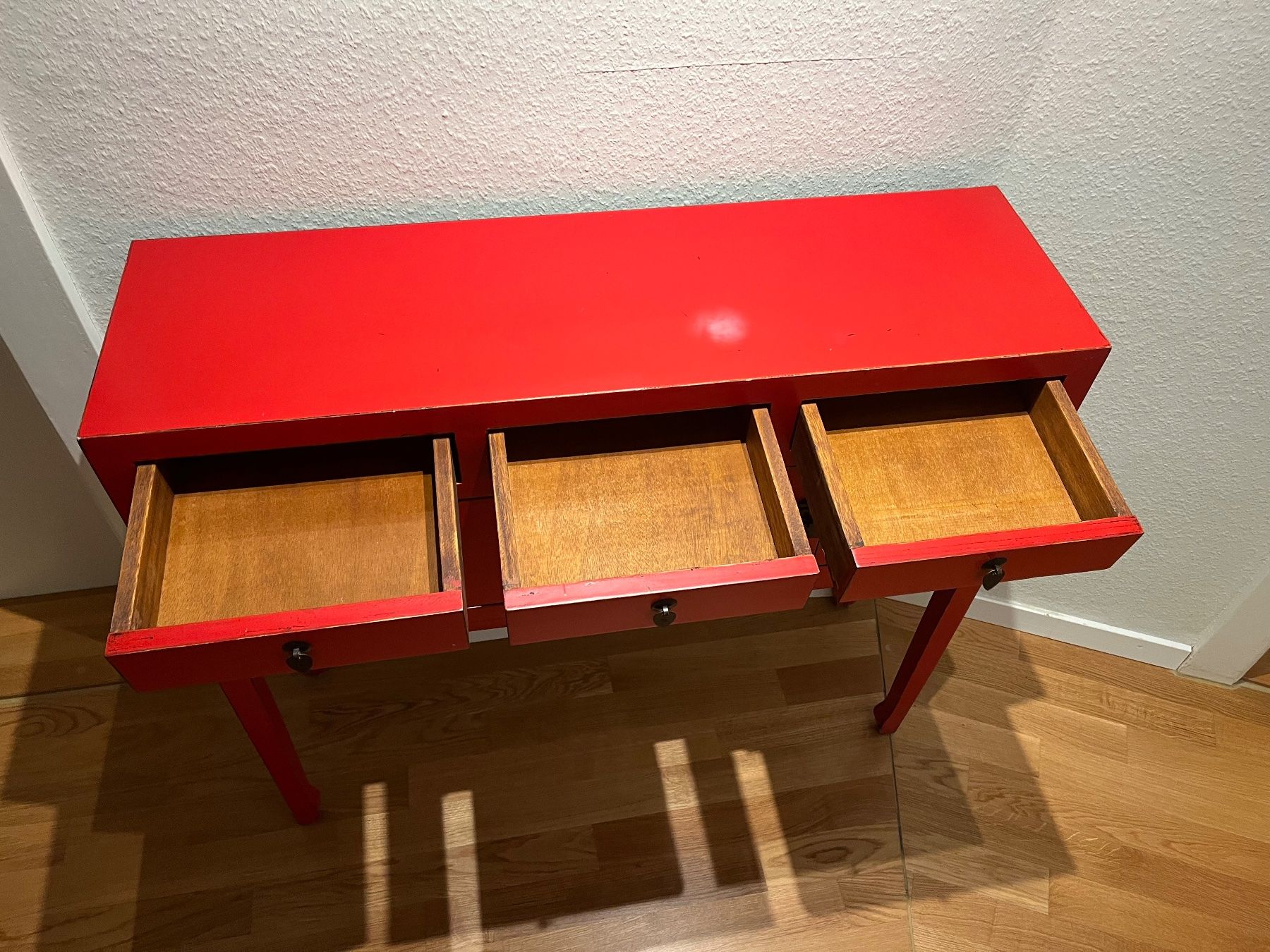 Commodes: Chinesische Sideboard / Kommode rot mit 3 Schubladen 4 Türen – D'occasion à Zürich par oli_y6vc 3