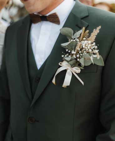 Hochzeitsanzug dunkelgrün, Grösse 54, Marke ALAIN DELON