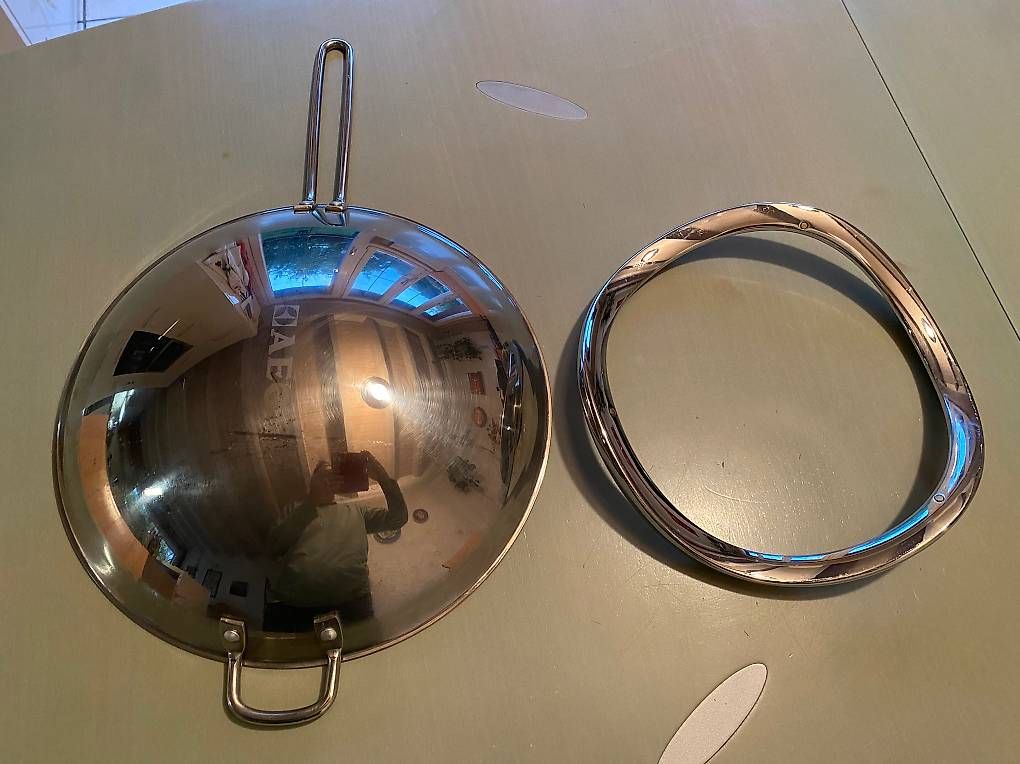Padelle: WOK POUR TABLE À INDUCTION – Usato da Bassecourt venduto da reggilou01 3