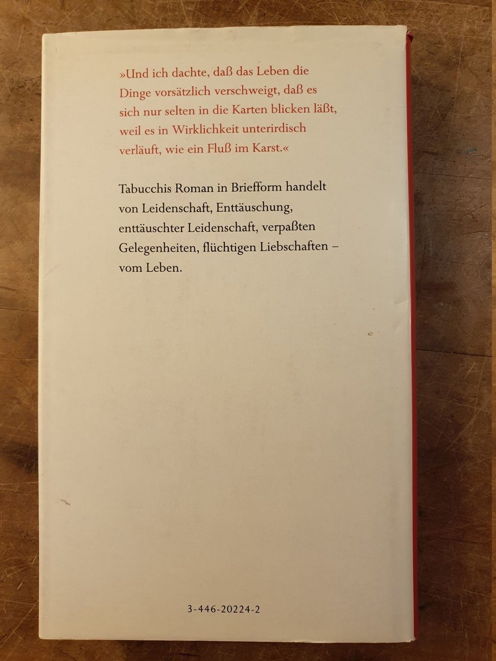 Libri: Es wird immer später - Antonio Tabucchi – Usato da Zürich venduto da loosebone 9