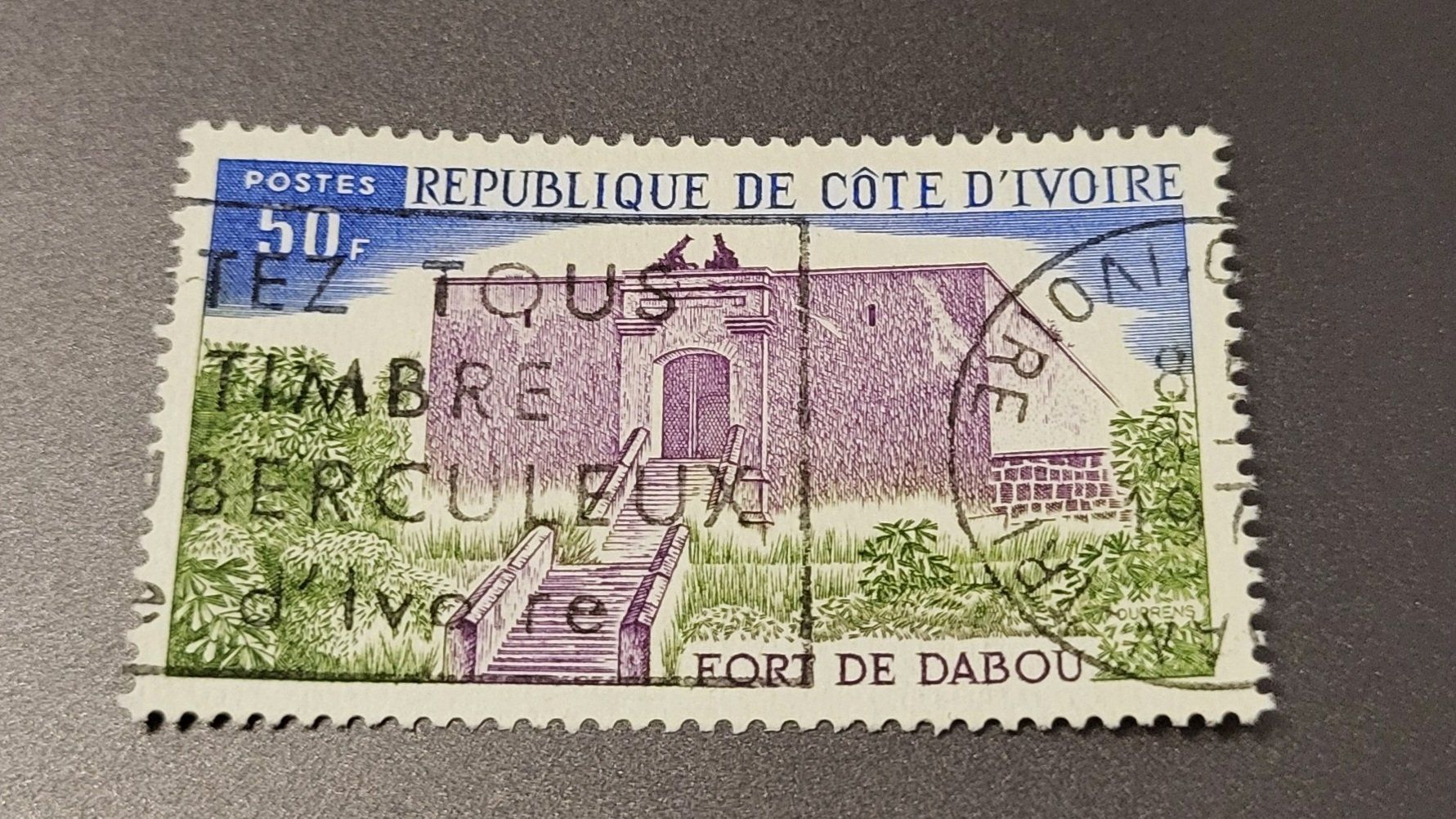 Alle Briefmarken: Elfenbeinküste 1975 briefmarke – Gebraucht aus St Gallen von Stampsalshobby