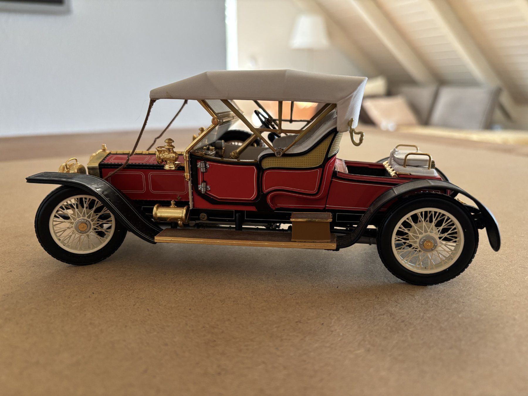 Franklin Mint Modellini d'auto: FRANKLIN MINT - ROLLS ROYCE -1910 BALLOON ROADSTER – Usato da Rickenbach SO venduto da steinerhome 2