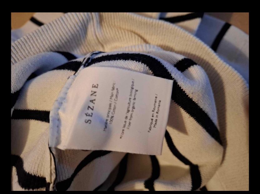 Sezane Maglioni & Felpe: Pull Gabin de Sezane taille S 100% cotton – Nuovo (secondo la descrizione) da Lutry venduto da tat_2zxq 2