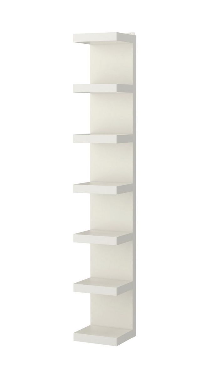 Ikea Scaffali: Weisses Wandregal IKEA mit 7 Ablageflächen – Nuovo (secondo la descrizione) da Schiers venduto da Trischa.r.