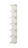 Weisses Wandregal IKEA mit 7 Ablageflächen