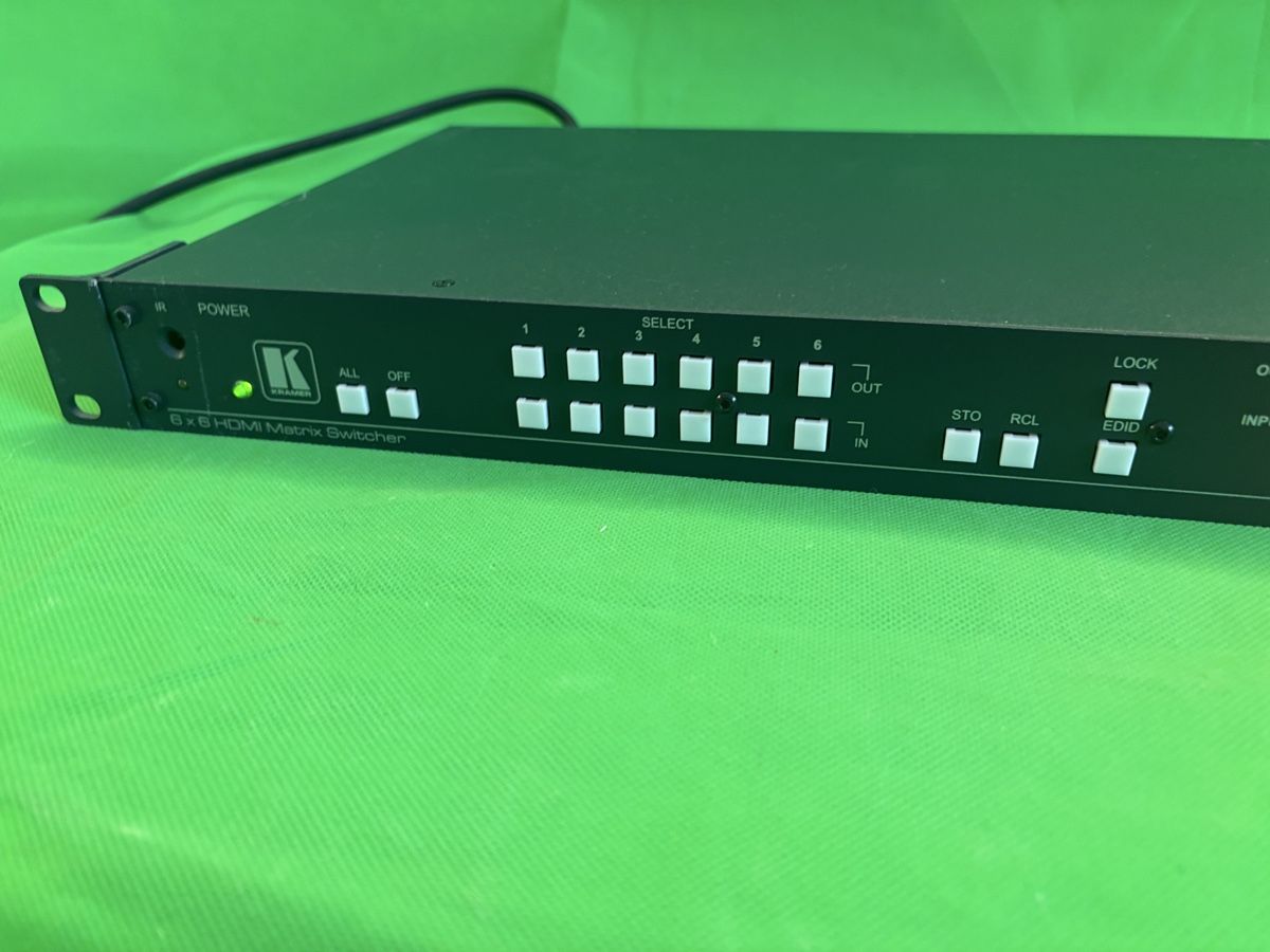 Hub & Switch: Kramer VS-66HN 6x6 HDMI Matrix Switcher – Usato da Kilchberg ZH venduto da bionicdog 2
