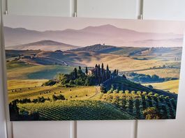 Bild Landschaft Piemont Italien