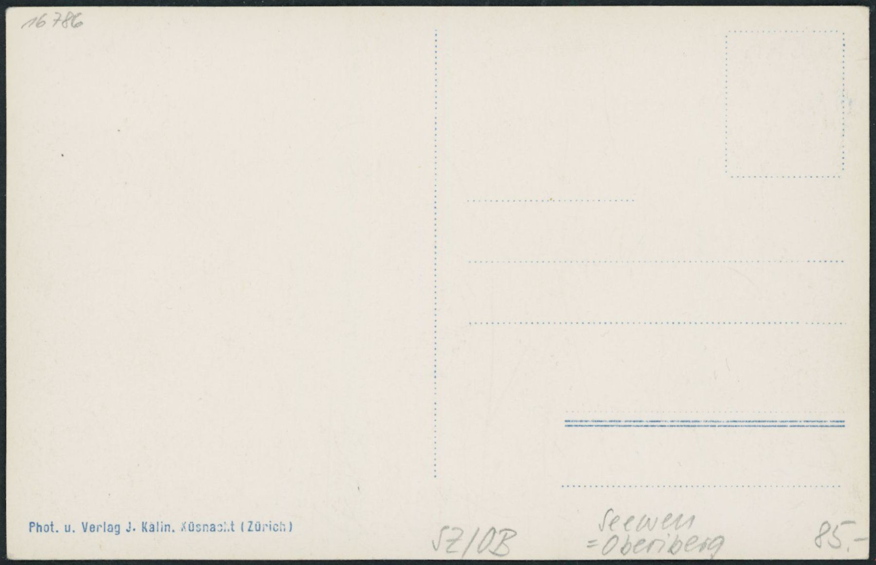Cartoline postali: SZ Seewen - Oberiberg – Nuovo (secondo la descrizione) da Schindellegi venduto da Jonathan77 1