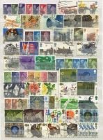 GB Slg. gestempelt ab Kat.691 auf 2 Albumseiten (AU132)