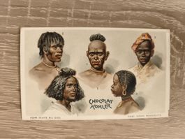 chromolithographique publicitaire Chocolat Kohler  Lausanne