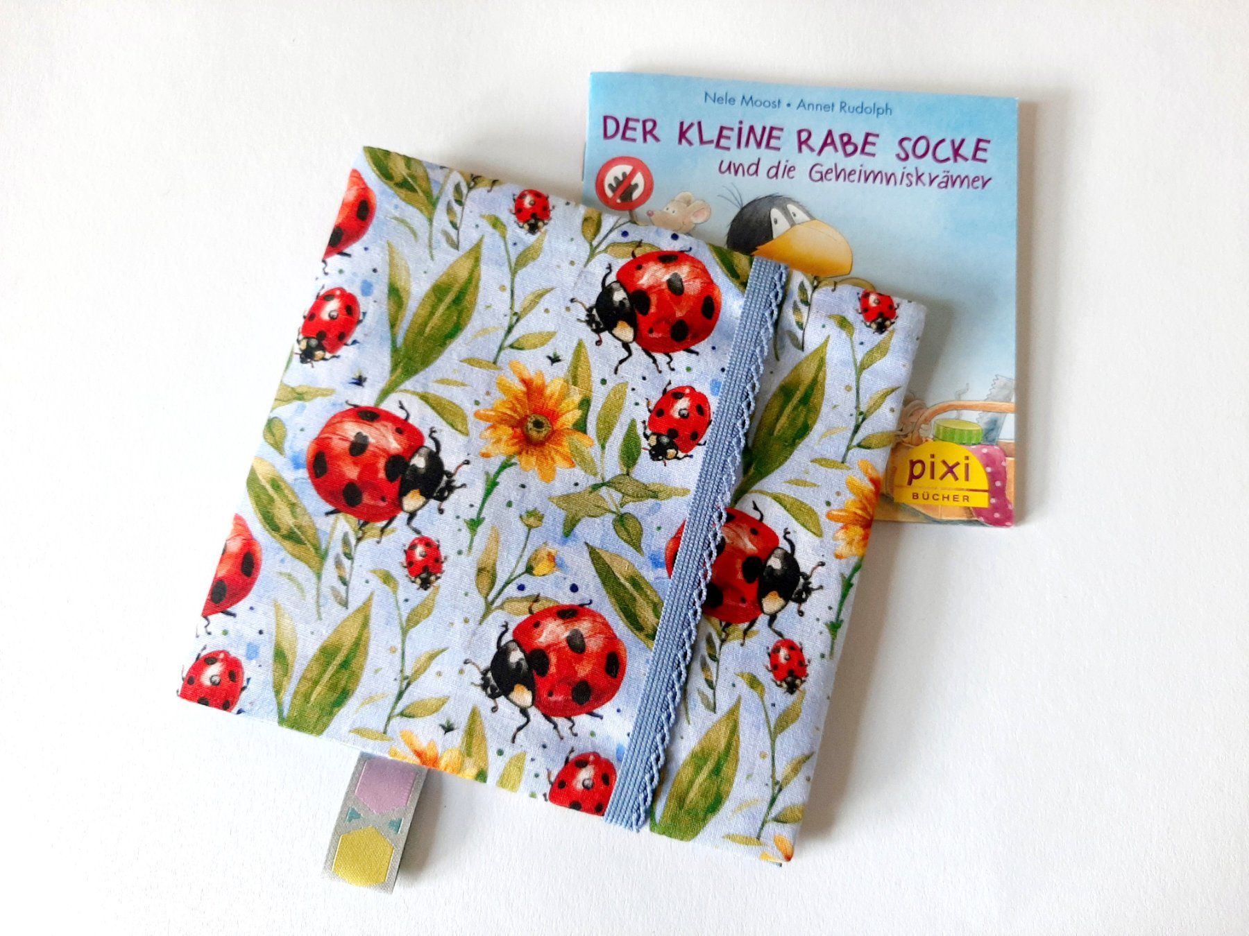 Spielzeuge: Hülle für 10 Pixi Bücher Pixibuchhülle Marienkäfer neu – Neu und originalverpackt aus Flaach von maj_w_