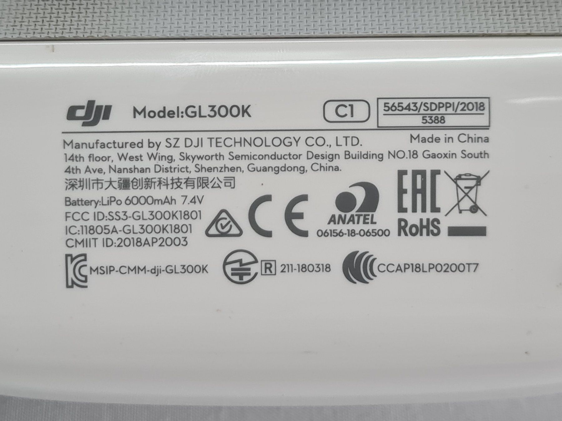 DJI Telecomando: DJI Fernbedienung Phantom 4 Pro+ V2 Remote Controller GL300K – Usato da Büttikon AG venduto da stegeri 5