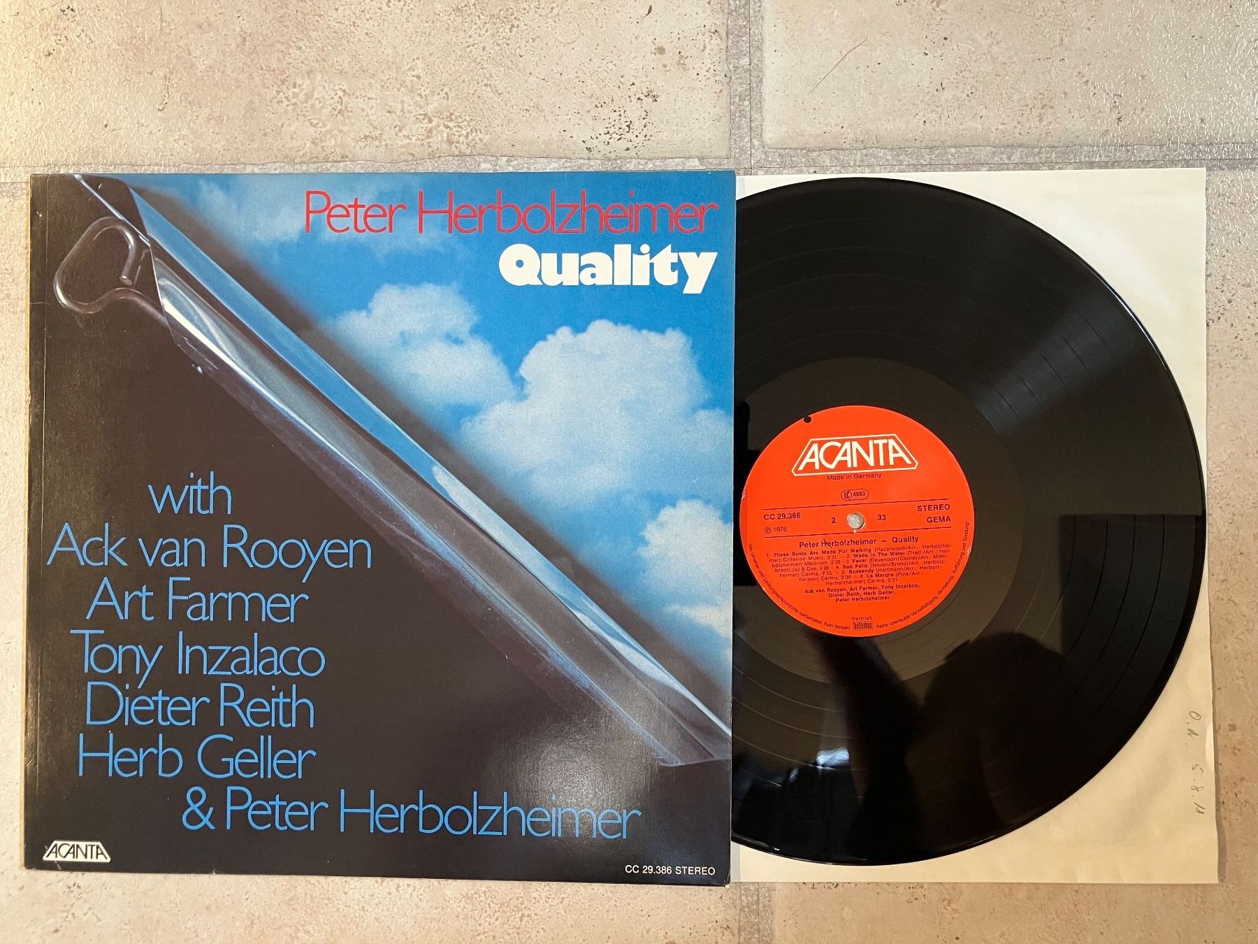 Schallplatten: Peter Herbolzheimer - Quality, LP Jazz – Gebraucht aus Widen von DexterGordon