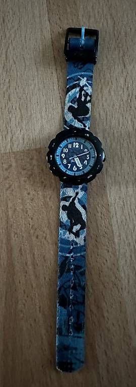 Orologi: Flick Flack Uhr dunkelblau – Usato da Olten venduto da Simone122