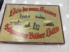 Spiel: Schweizer Bilder Lotto Loto de vues Suisse Rarität
