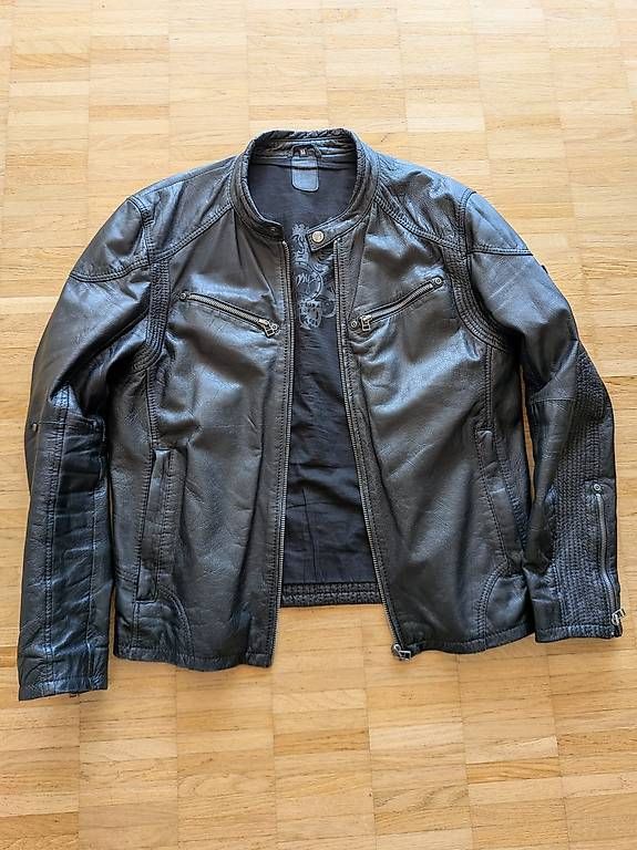 Giacche: Schwarze Lederjacke Gipsy – Usato da Schlieren venduto da odi_k5ld