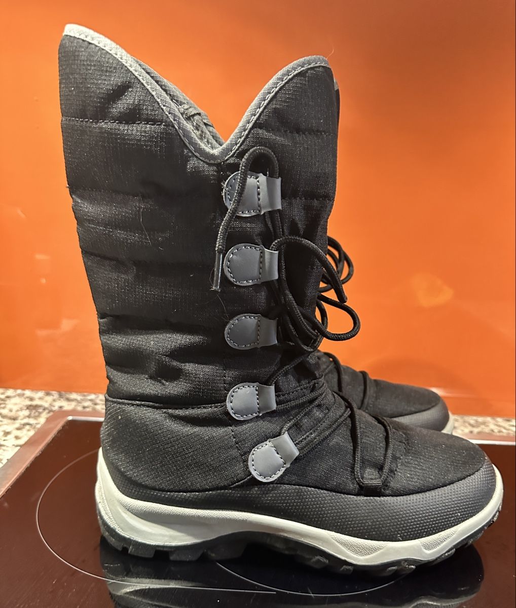 Herrenschuhe: Bottes hiver chaudes 37 noires et grises – Neu (gemäss Beschreibung) aus Boussens von sko_9w6t