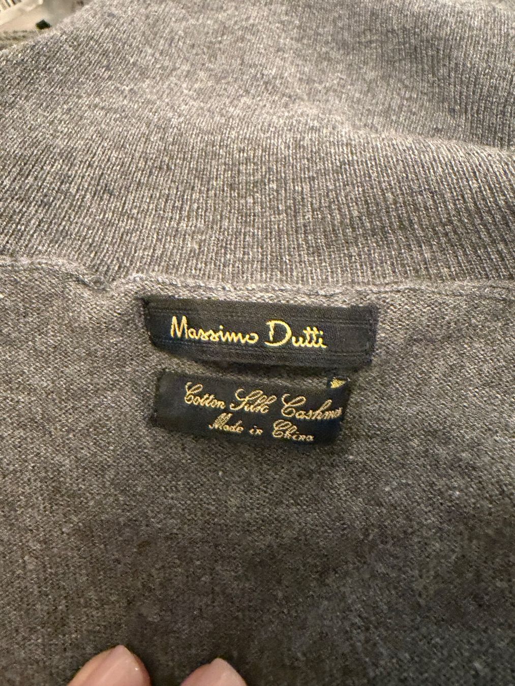 Massimo Dutti Maglioni & Felpe: Herren Kaschmir Baumwolle Rollkragenpullover Massimo Dutti – Usato da Dielsdorf venduto da Anthony111 3