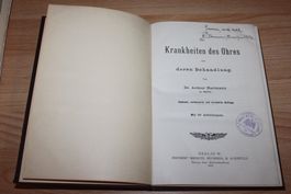 Die Krankheiten des Ohres und deren Behandlung- Dr. Hartmann