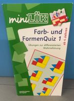MiniLük Heft Farb- und Formenquiz 1 ab 4 Jahren