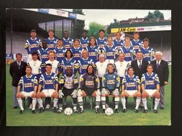 FC Luzern Team 1997/98 Original Autogrammkarte Selten Top