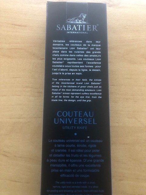 Coltelli da cucina: SABATIER COUTEAU UNIVERSEL NEUF – Nuovo e nell'imballaggio originale da Bernex venduto da eunicefitz 1