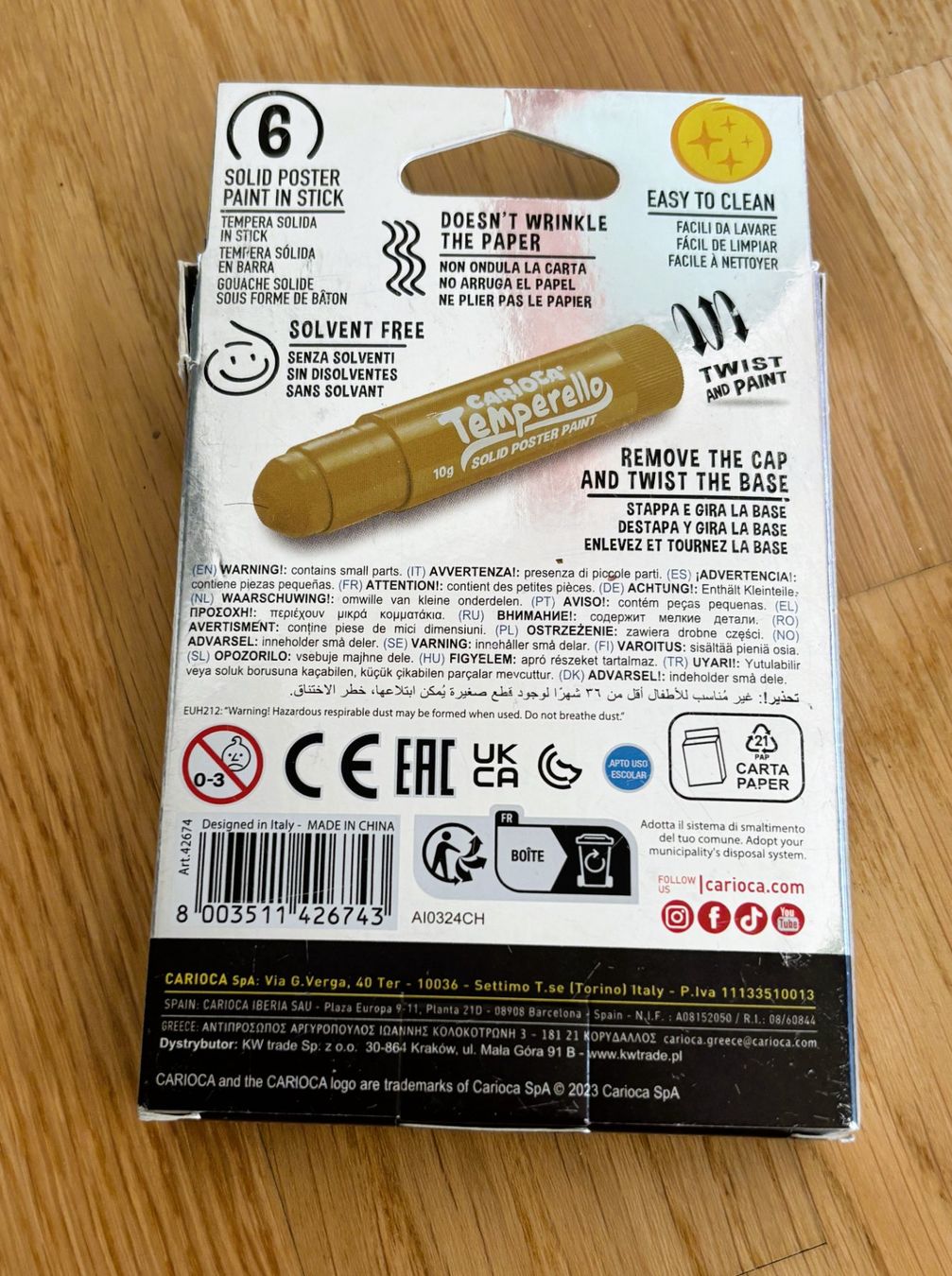 Penna & Evidenziatori: Carioca Temperello Metallic 6er Set neu – Nuovo (secondo la descrizione) da Riehen venduto da vendita 1