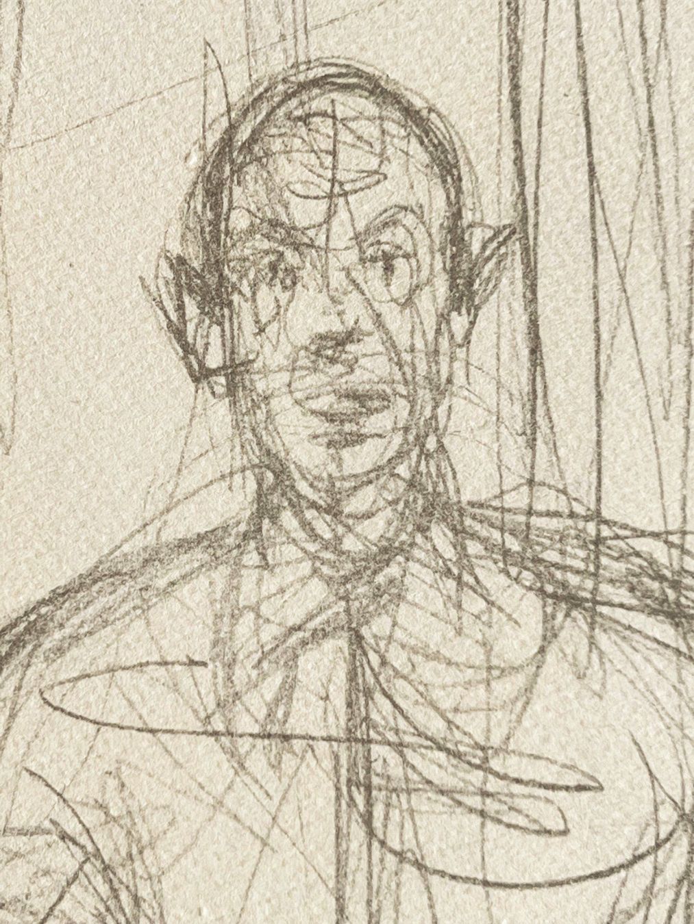 Grafiken & Lithographien: Alberto Giacometti, Vintage Lithographie – Gebraucht aus Ponte Tresa von 11GalleriaAlterEgo11 1