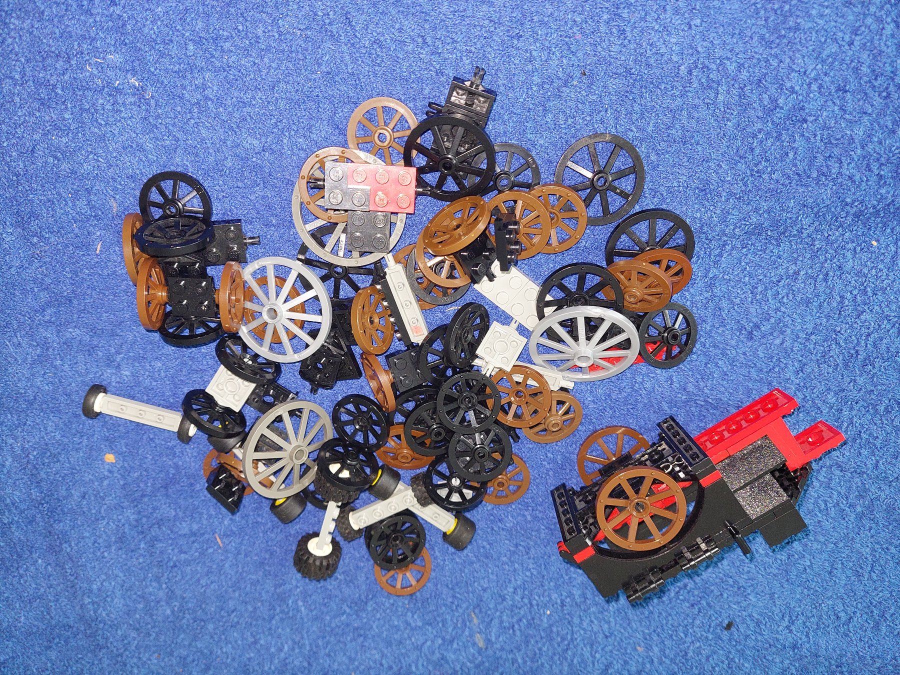 Lego Kit di costruzioni: Lego ältere Speichenräder – Usato da Altenrhein venduto da schalumpfi