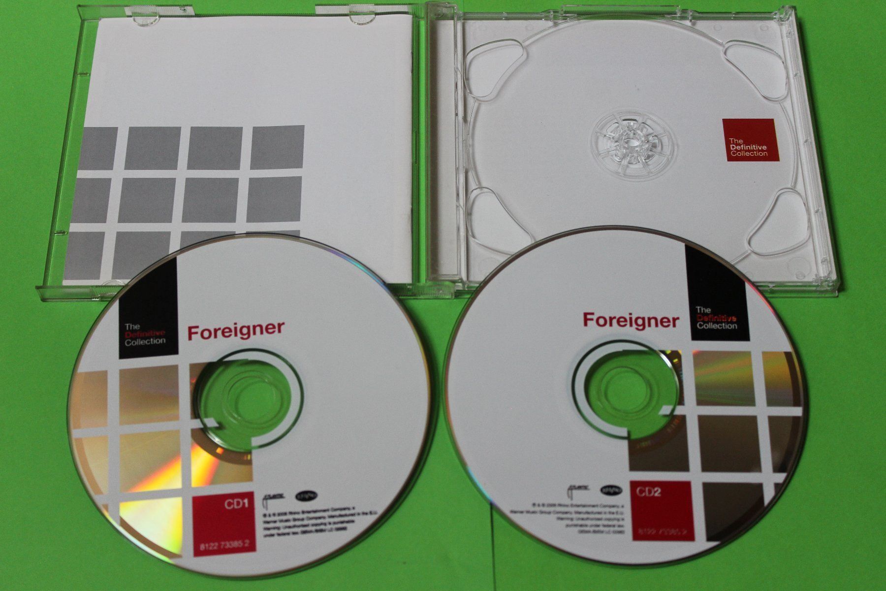 CD: FOREIGNER - THE DEFINITIVE COLLECTION 2CD 2006 vergriffen – Usato da Tübach venduto da JamesStone 3