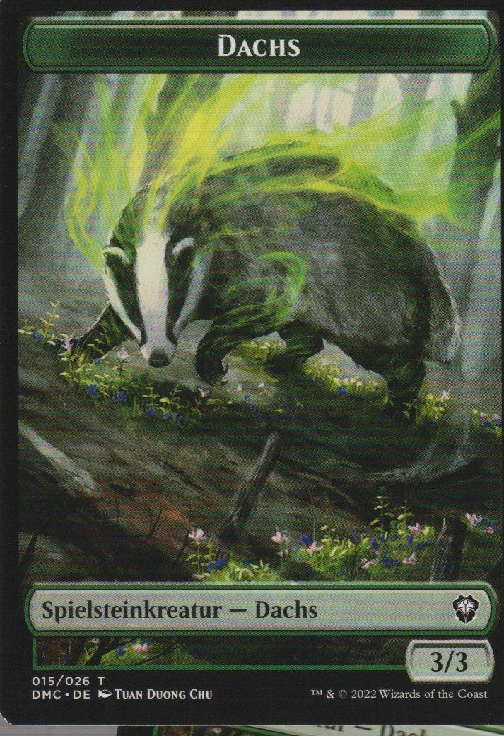 Magic The Gathering Carte collezionabili: TCG Magic The Gathering MTG DMC 015 /026 T Dachs – Nuovo (secondo la descrizione) da Vezia venduto da Aquarius_Age