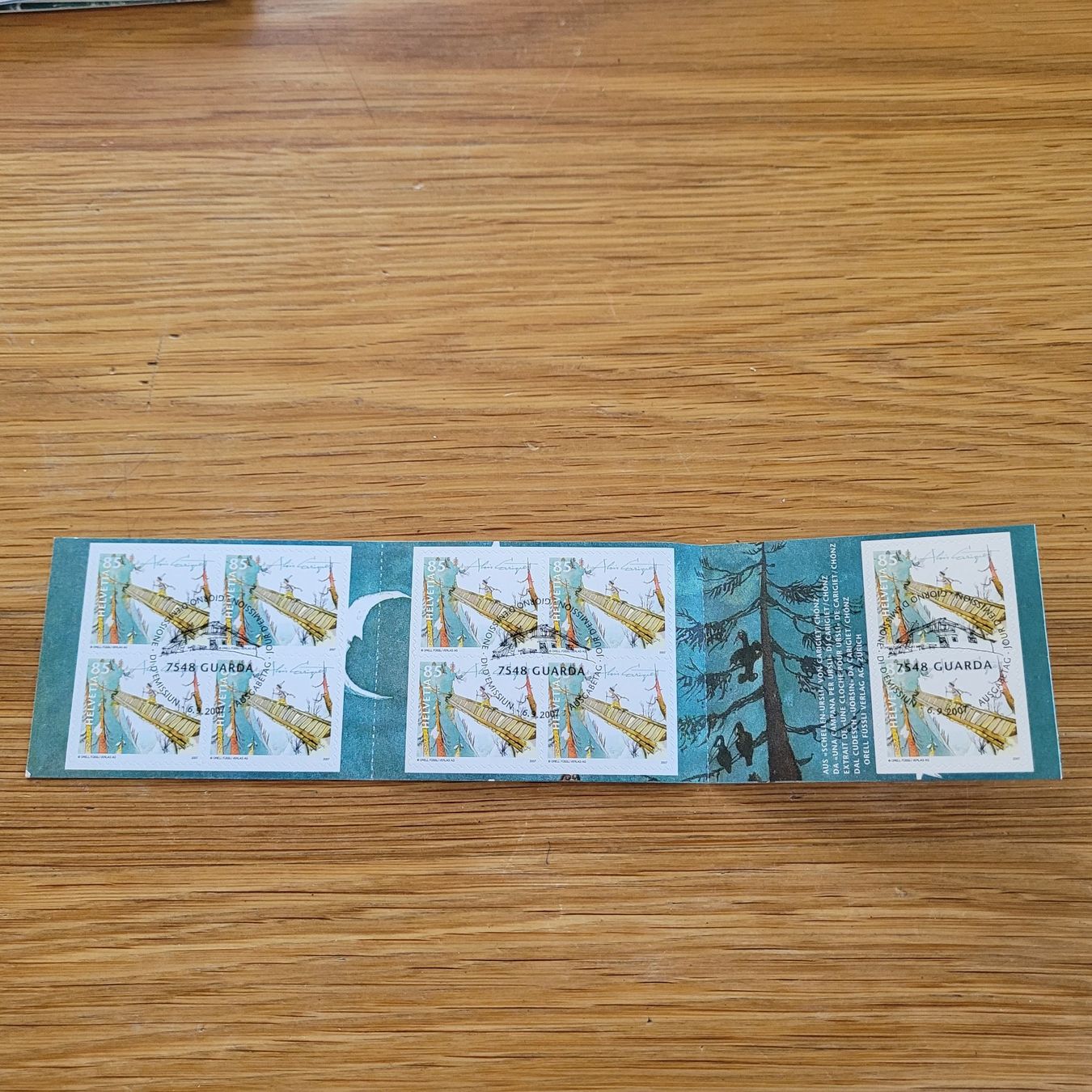 Tous les timbres: Markenheftchen ET Guarda 2007 Schellen-Ursli – D'occasion à Biel/Bienne par Destockweb 2