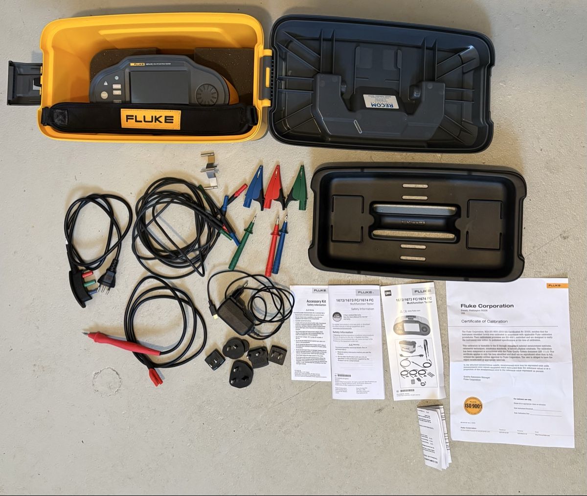 Fluke Messen: Fluke 1674FC Komplett-Set – Gebraucht aus Egliswil von rap_bt9l