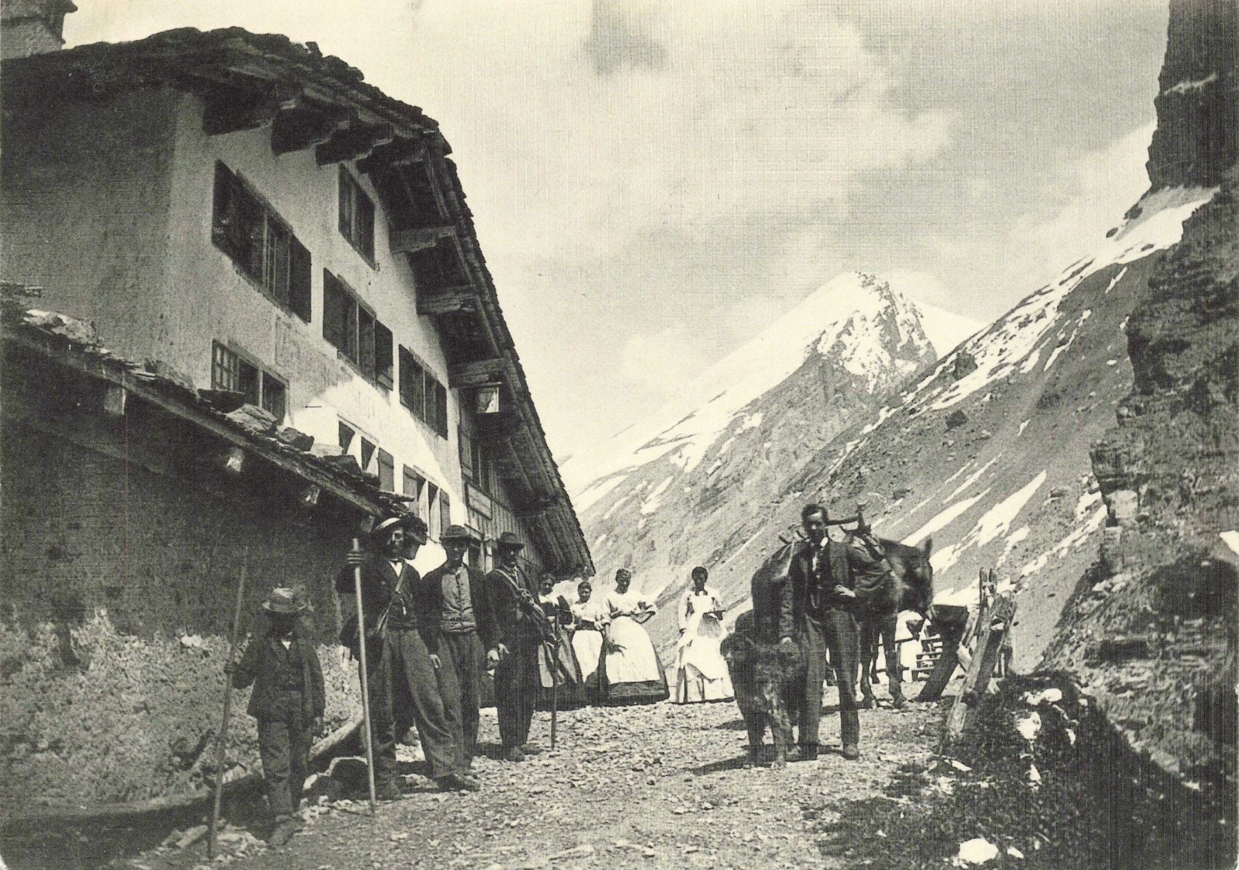Ansichtskarten: Hotel schwarenbach einst G – Gebraucht aus Biasca von Blenio71