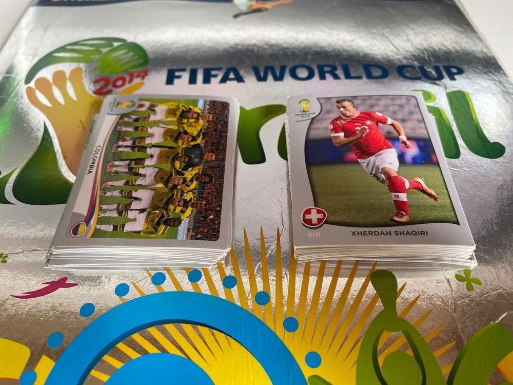 Panini Carte collezionabili: WM 2014 Paninis – Nuovo (secondo la descrizione) da Rorschach venduto da harry-the-great 4