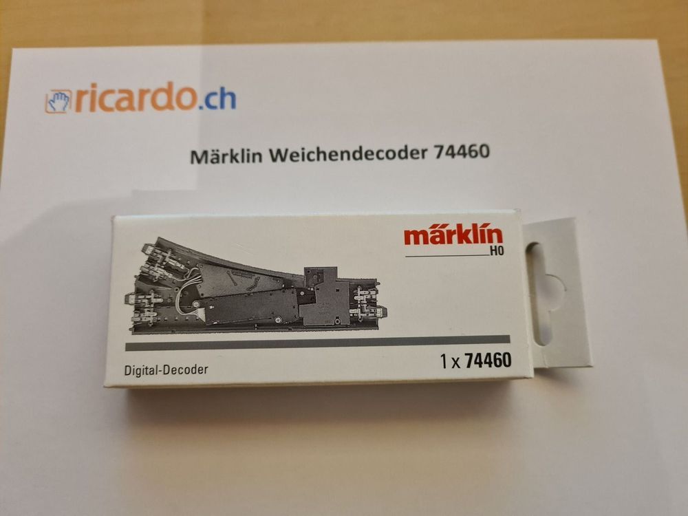 Märklin 74460 Weichendecoder | Kaufen Auf Ricardo