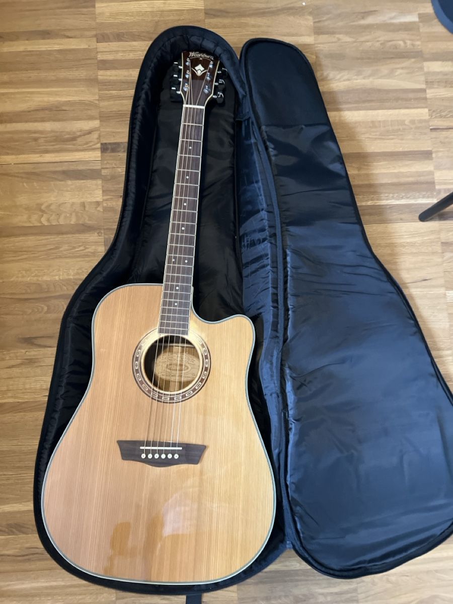 Washburn Strumenti musicali: Washburn Westerngitarre HD21SCE NAT – Usato da Jona venduto da lala410