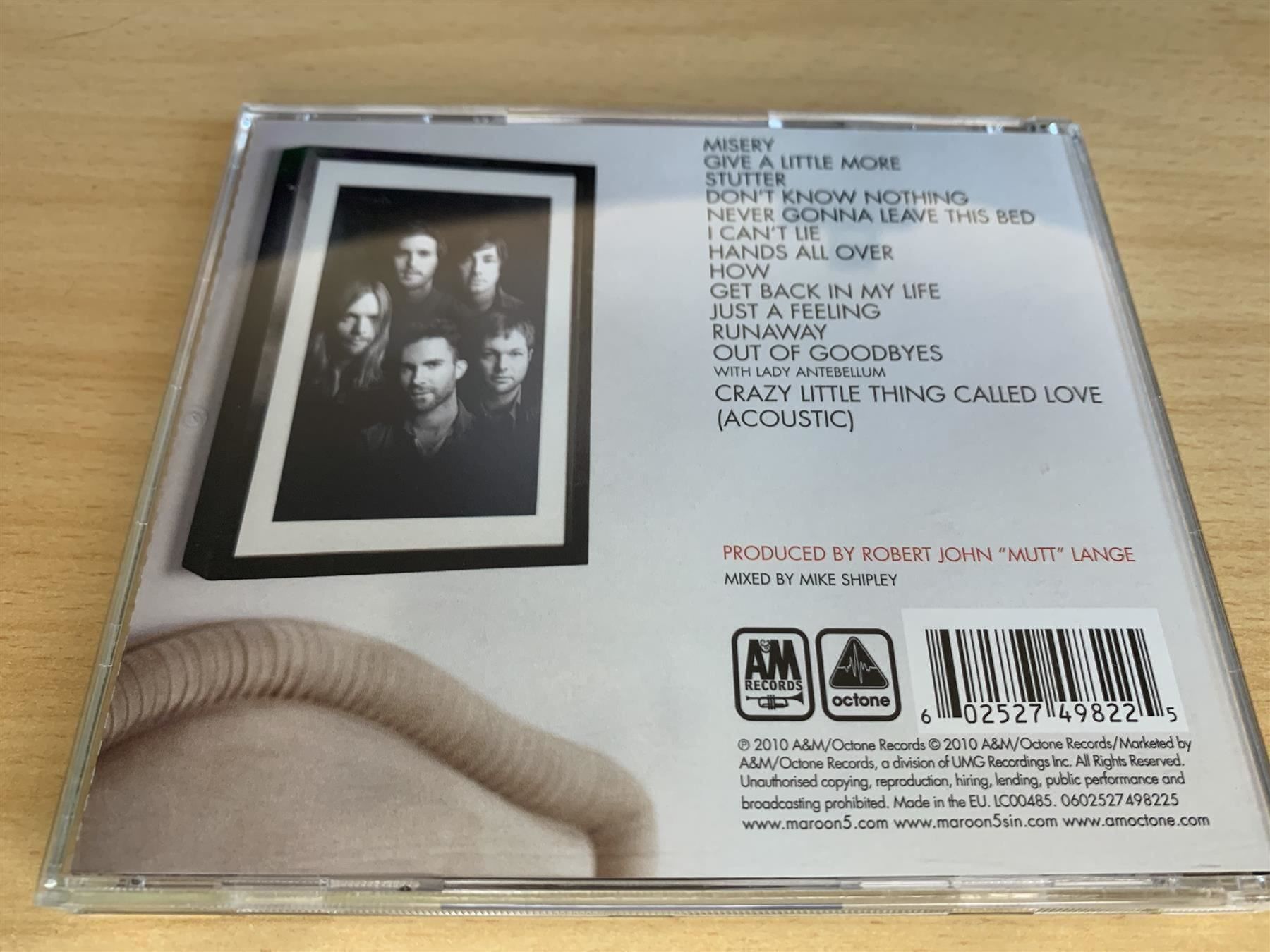 CD: Maroon 5 – Hands All Over – Usato da Rikon im Tösstal venduto da Alpenmutz 1