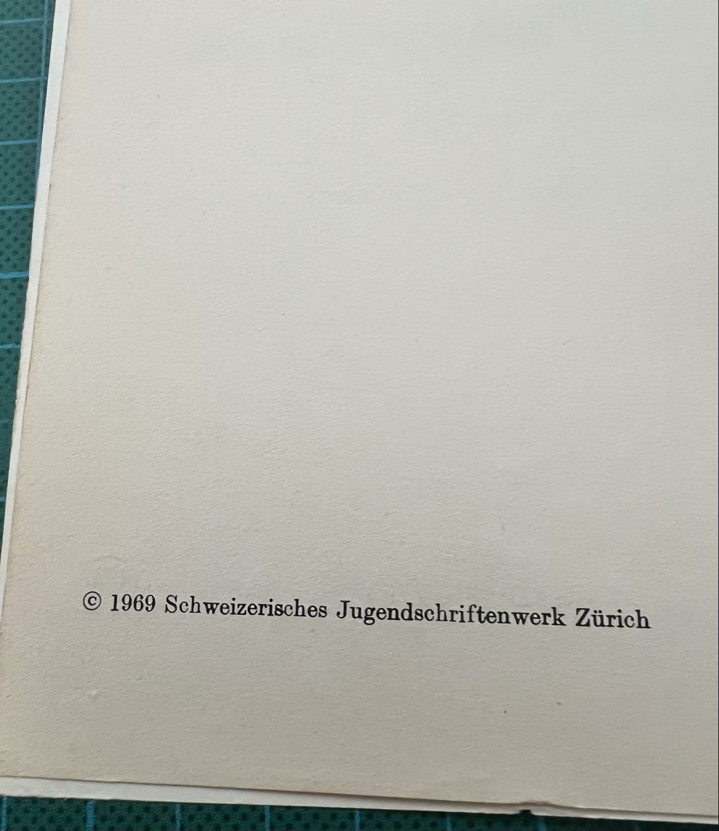 Libri: Im Heli zu Hause Heft in deutscher Sprache  – Usato da Sevelen venduto da Ritiplampi 2