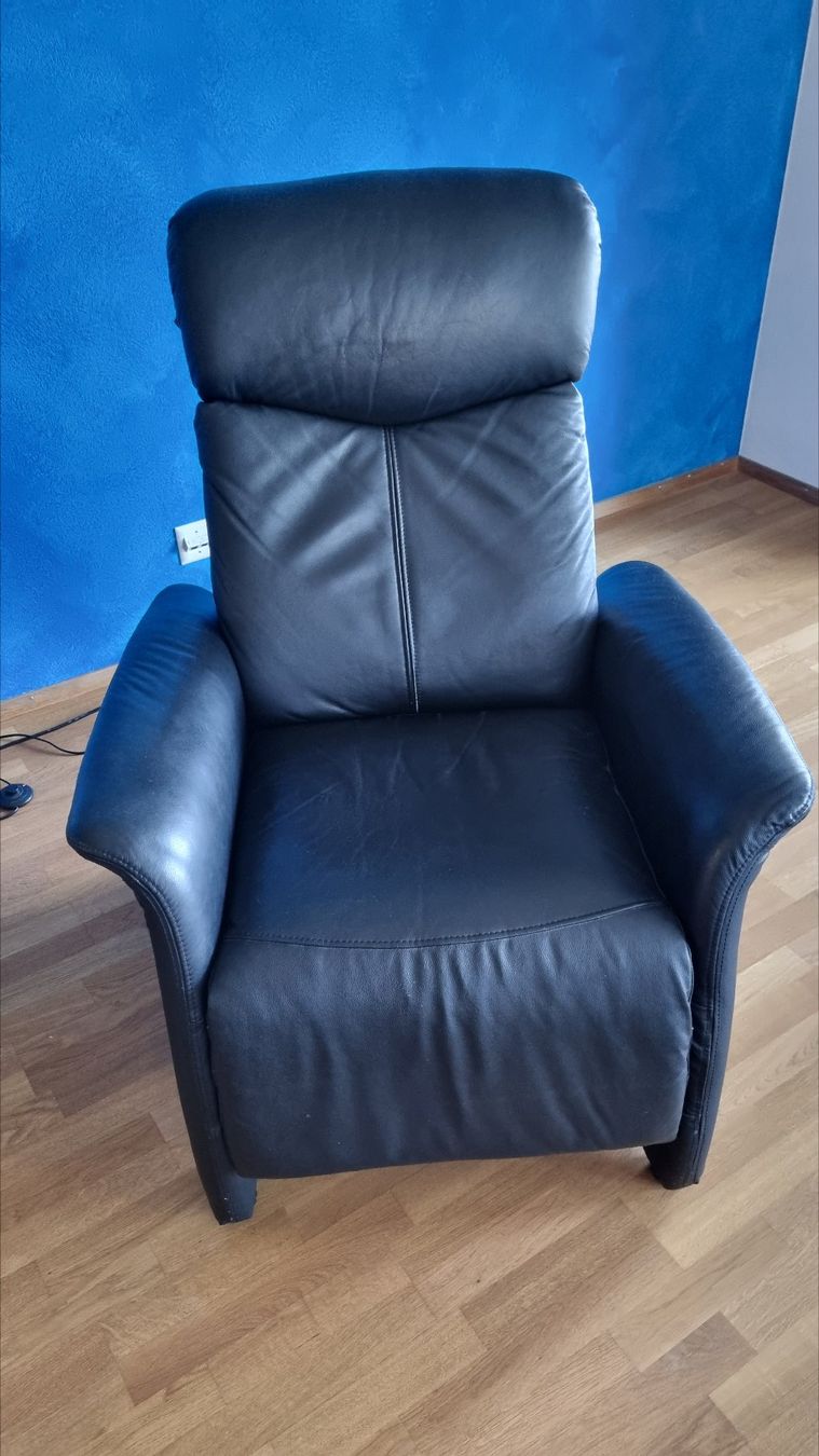 Sessel: Ledersessel mit Liegefunktion – Gebraucht aus Muri b. Bern von ste_2mkq