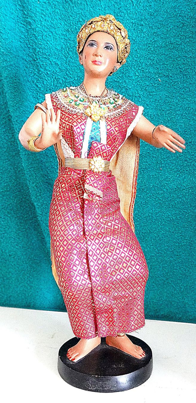 Statuette: Tänzerin Indonesiche Tänzerin – Usato da Baar venduto da 2cvbaar