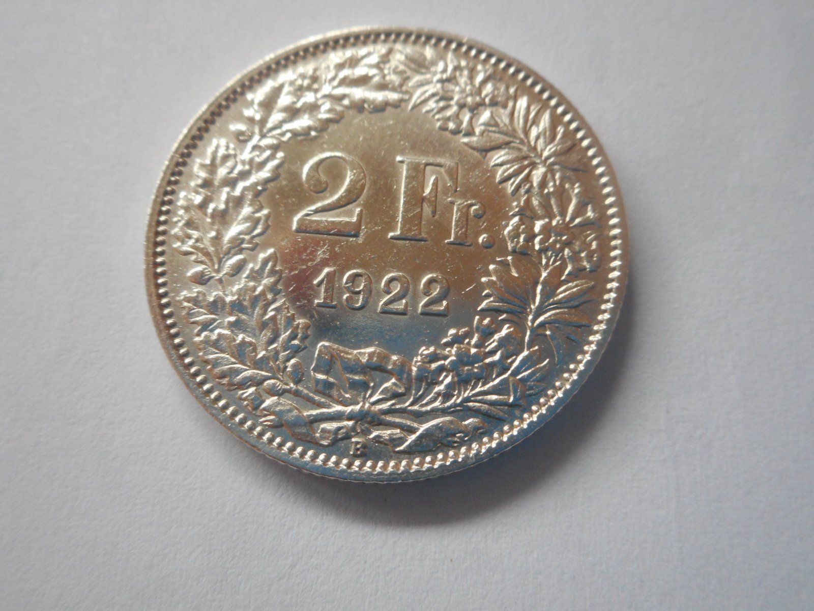 Tutti le monete: 2 Fr. 1922 silber – Usato da Kriegstetten venduto da pizlad2010 1