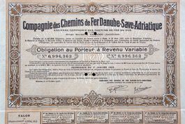 Compagnie des CdF Danube-Save-Adriatique, Wien - 1923
